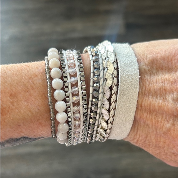 Silver Multi-Strand Bracelet - Picture 2 of 3